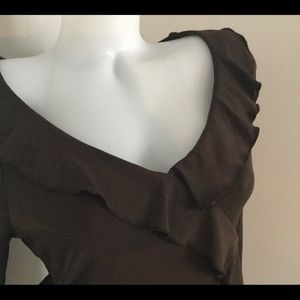 GEORGE  S T R E T C H  Brown Size Large (12/14)